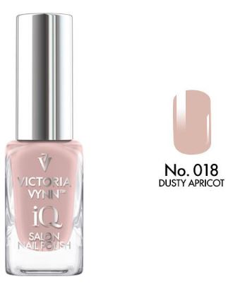 V.V NAIL POLISH IQ 018 DUSTY APRICOT