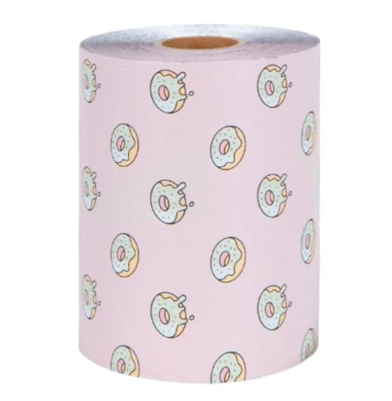 FRAMAR PAPEL ALUMINIO COLORACIÓN GLAZED DONUT ROLLO 12,7CM X 97,5M