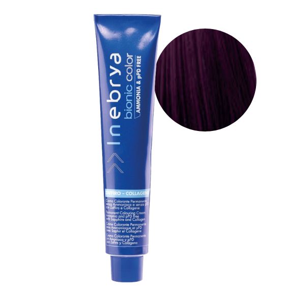 INEBRYA COLOR BIONIC 5/2 CASTAÑO CLARO VIOLETA 100ML