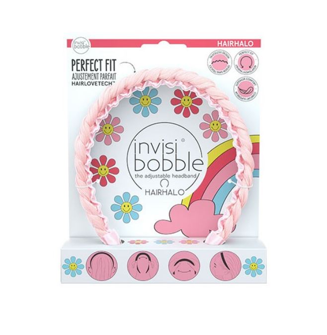 INVISIBOBBLE HAIRHALO EAT, PINK, AND BE MERRY