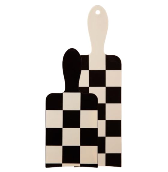 FRAMAR PADDLE PACK CHECKED OUT CREAM/BLACK