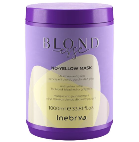 INEBRYA MASCARILLA BLONDESSE NO YELLOW 1000ML