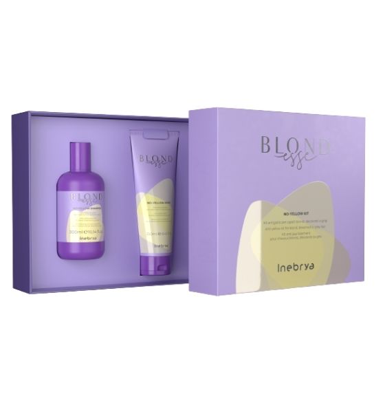 INEBRYA KIT BLONDESSE NO YELLOW (CH.300ML+MC.250ML)