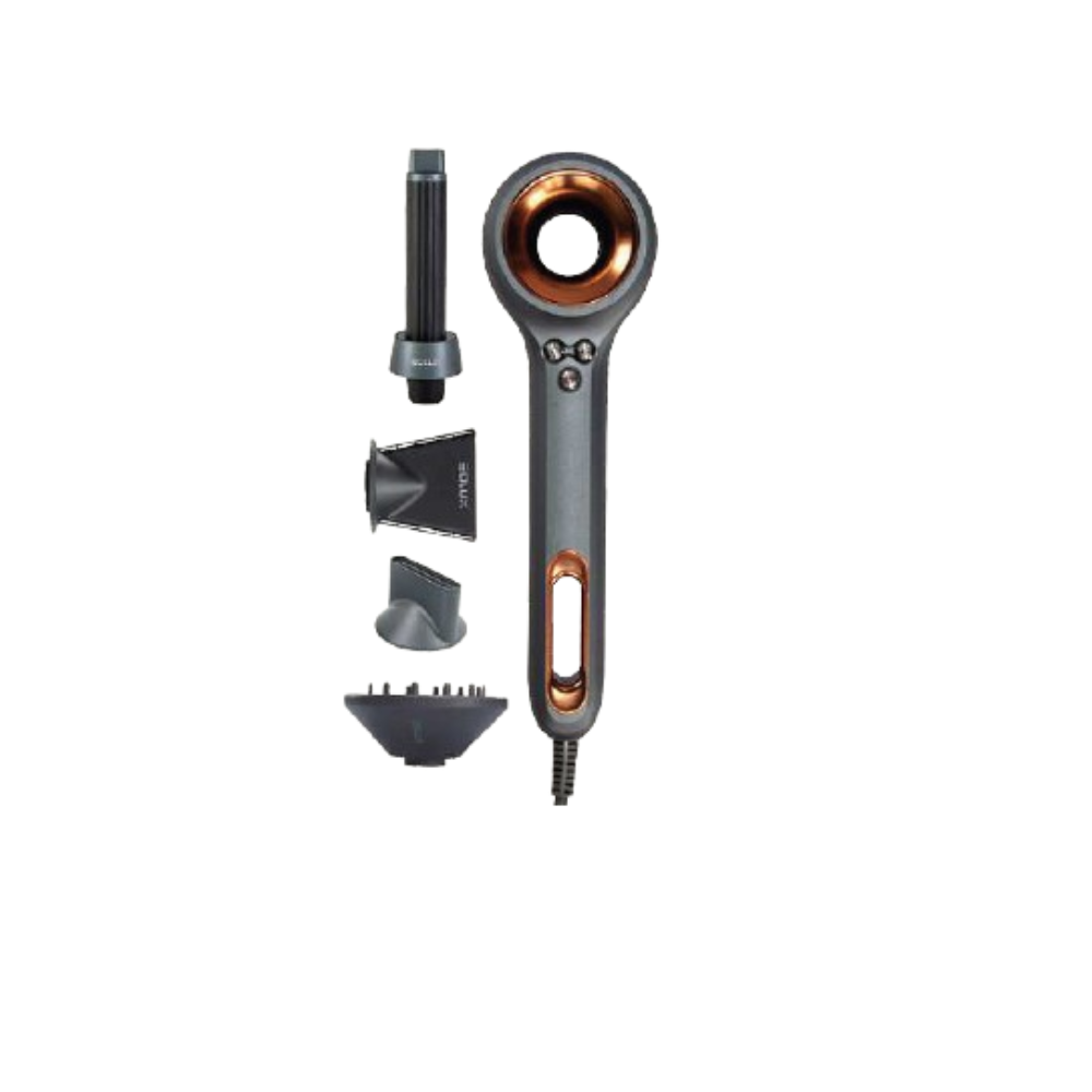SECADOR IÓNICO BRUSHLESS NEGRO EOLUX 1500W (EX02 BLK)